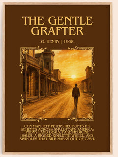 The Gentle Grafter Minimalist Book Poster by O. Henry – image 1