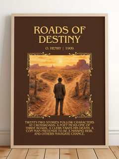 Roads Of Destiny Minimalist Book Poster by O. Henry – image 2