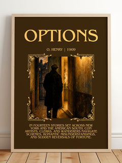 Options Minimalist Book Poster by O. Henry – image 2