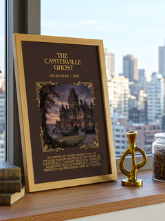 The Canterville Ghost Minimalist Book Poster by Oscar Wilde – image 3