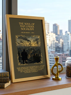 The Soul Of Man Under Socialism Minimalist Book Poster by Oscar Wilde – image 3