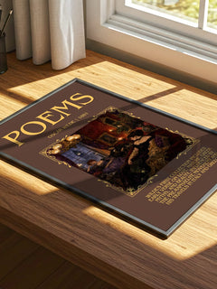 Poems Minimalist Book Poster by Oscar Wilde – image 4