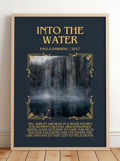 Into The Water Minimalist Book Poster by Paula Hawkins – image 2