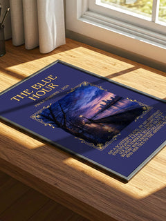 The Blue Hour Minimalist Book Poster by Paula Hawkins – image 4