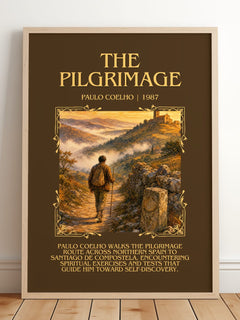 The Pilgrimage Minimalist Book Poster by Paulo Coelho – image 2
