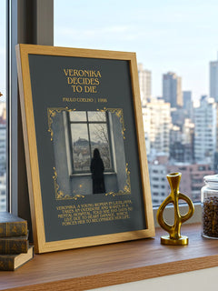 Veronika Decides To Die Minimalist Book Poster by Paulo Coelho – image 3