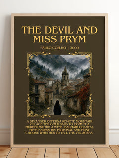 The Devil And Miss Prym Minimalist Book Poster by Paulo Coelho – image 2