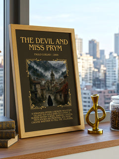 The Devil And Miss Prym Minimalist Book Poster by Paulo Coelho – image 3