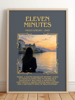 Eleven Minutes Minimalist Book Poster by Paulo Coelho – image 2