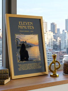 Eleven Minutes Minimalist Book Poster by Paulo Coelho – image 3