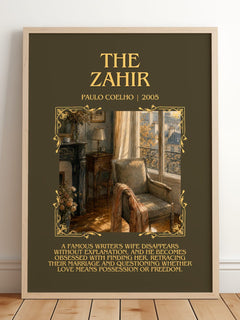 The Zahir Minimalist Book Poster by Paulo Coelho – image 2