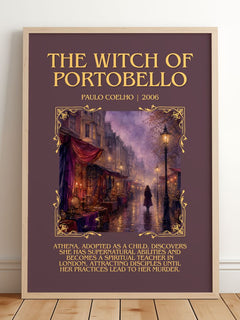 The Witch Of Portobello Minimalist Book Poster by Paulo Coelho – image 2