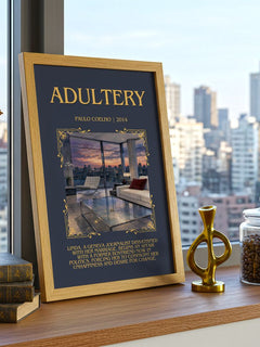 Adultery Minimalist Book Poster by Paulo Coelho – image 3