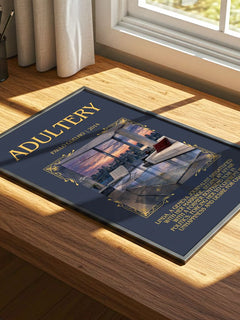 Adultery Minimalist Book Poster by Paulo Coelho – image 4