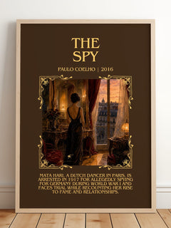 The Spy Minimalist Book Poster by Paulo Coelho – image 2