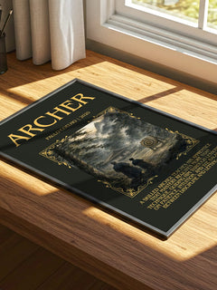 Archer Minimalist Book Poster by Paulo Coelho – image 4