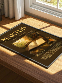 Maktub Minimalist Book Poster by Paulo Coelho – image 4