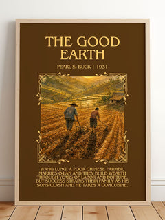 The Good Earth Minimalist Book Poster by Pearl S. Buck – image 2
