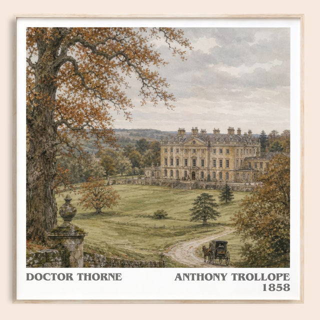 Doctor Thorne Literary Art Print by Anthony Trollope