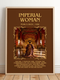 Imperial Woman Minimalist Book Poster by Pearl S. Buck – image 2