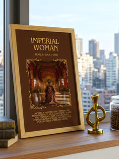 Imperial Woman Minimalist Book Poster by Pearl S. Buck – image 3