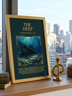 The Deep Minimalist Book Poster by Peter Benchley – image 3