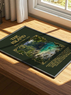 The Island Minimalist Book Poster by Peter Benchley – image 4