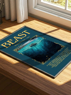 Beast Minimalist Book Poster by Peter Benchley – image 4