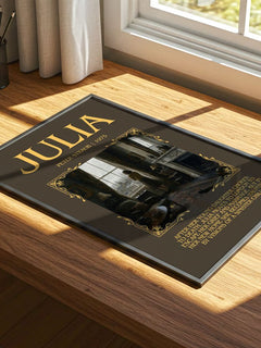 Julia Minimalist Book Poster by Peter Straub – image 4