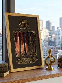 Iron Gold Minimalist Book Poster by Pierce Brown – image 3