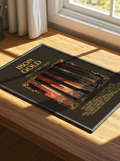 Iron Gold Minimalist Book Poster by Pierce Brown – image 4