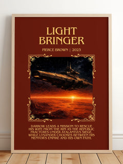 Light Bringer Minimalist Book Poster by Pierce Brown – image 2