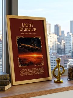 Light Bringer Minimalist Book Poster by Pierce Brown – image 3