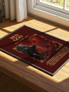 Red God Minimalist Book Poster by Pierce Brown – image 4