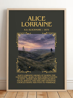 Alice Lorraine Minimalist Book Poster by R.D. Blackmore – image 2