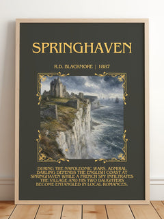 Springhaven Minimalist Book Poster by R.D. Blackmore – image 2