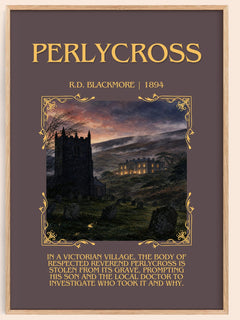 Perlycross Minimalist Book Poster by R.D. Blackmore – image 1