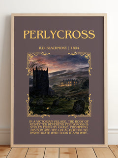 Perlycross Minimalist Book Poster by R.D. Blackmore – image 2