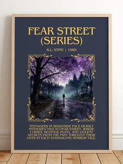 Fear Street (Series) Minimalist Book Poster by R.L. Stine – image 2