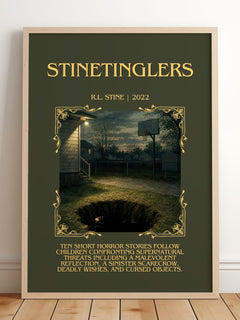 Stinetinglers Minimalist Book Poster by R.L. Stine – image 2