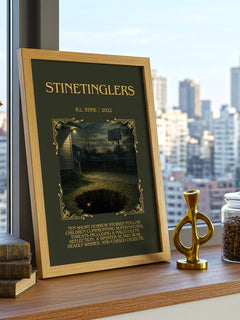 Stinetinglers Minimalist Book Poster by R.L. Stine – image 3
