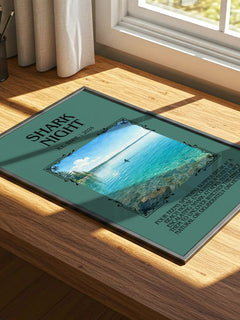 Shark Night Minimalist Book Poster by R.L. Stine – image 4