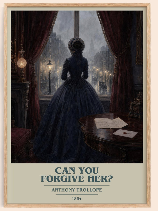 Can You Forgive Her? Book Cover Poster by Anthony Trollope
