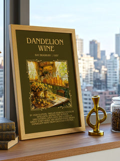 Dandelion Wine Minimalist Book Poster by Ray Bradbury – image 3