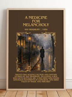 A Medicine For Melancholy Minimalist Book Poster by Ray Bradbury – image 2