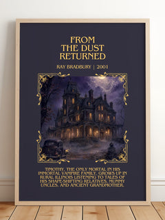 From The Dust Returned Minimalist Book Poster by Ray Bradbury – image 2