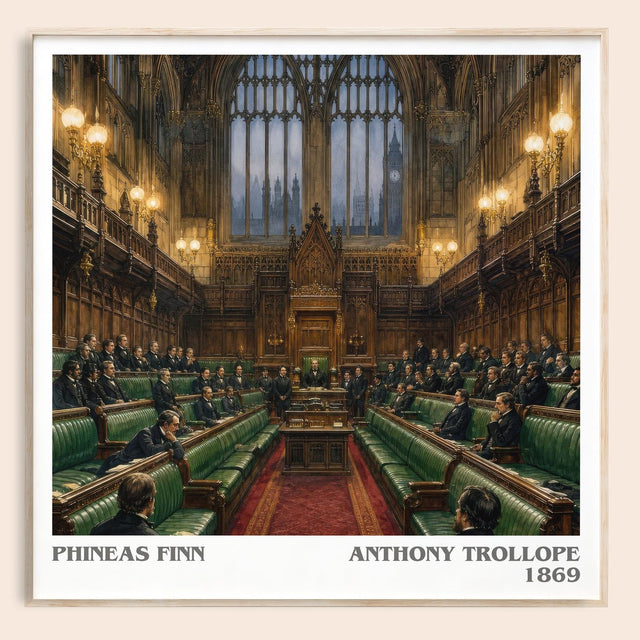 Phineas Finn Literary Art Print by Anthony Trollope