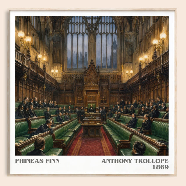 Phineas Finn Literary Art Print by Anthony Trollope