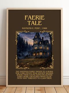 Faerie Tale Minimalist Book Poster by Raymond E. Feist – image 2