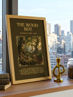 The Wood Boy Minimalist Book Poster by Raymond E. Feist – image 3